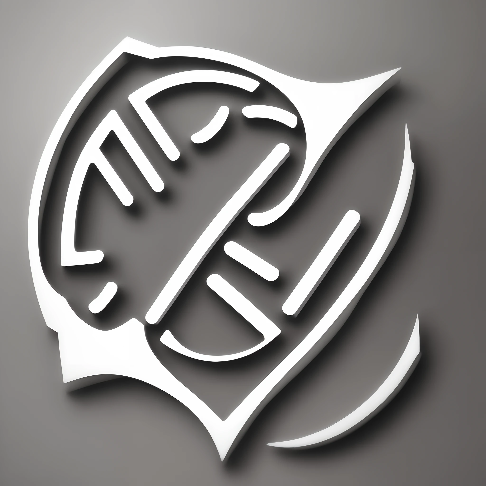 Creat a latter mark logo for no graphics
