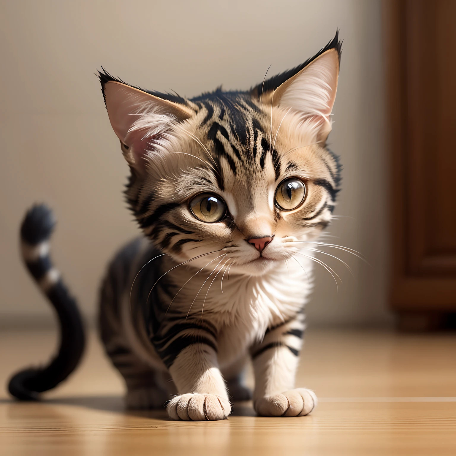 short-legged catss cute little Gamine