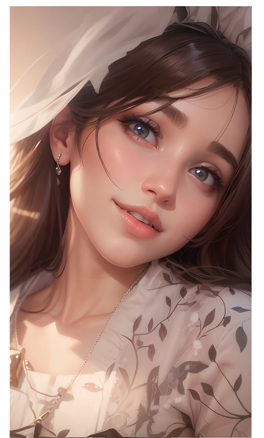 Handsome girl ultra realistic, -- v 4