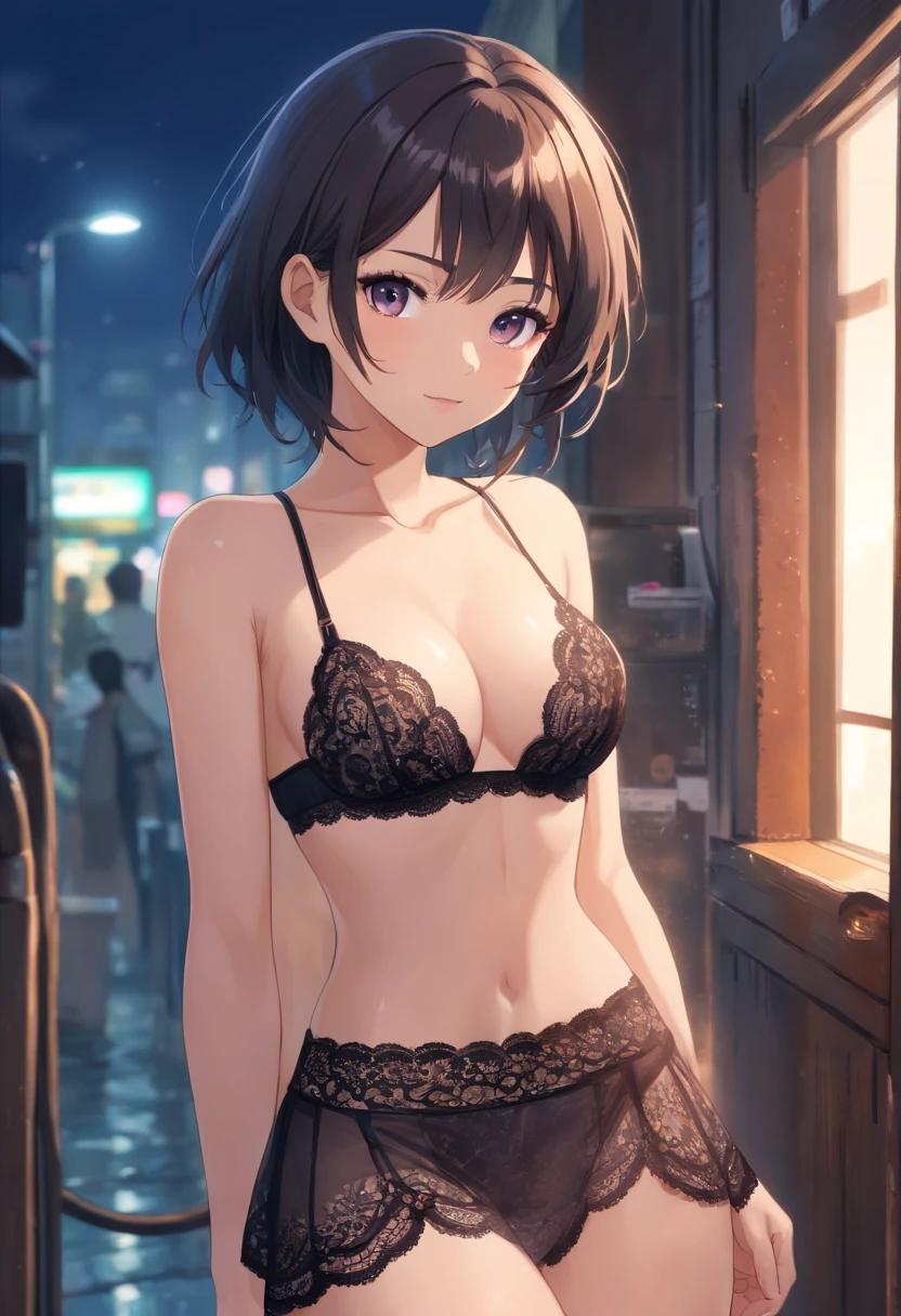 ((Detailed lace panty pattern)))((Lift your skirt、Show off your panties to the camera while standing((upperbody shot))opened breast, Very slim,See beautiful dark-haired woman wearing ultra-high resolution detailed panty pattern,long legged,Panties trimmed with black lace,Clear Light White Bra,g-cup,Clothes soaked with sweat,drinking milk,Tear clothes,Show your panties to the camera)))、Ultra-thin body cup bust,kiss,Light white bra,White and tender skin, Your ass,With my back to the camera,Photorealsitic