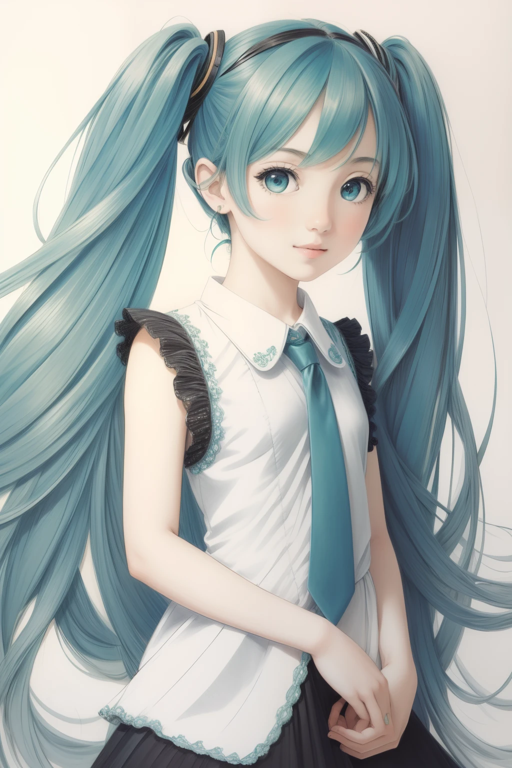 (masterpiece, best quality), intricate details,
1girl, mikurnd, mikudef, very young
sketch, pencil drawing