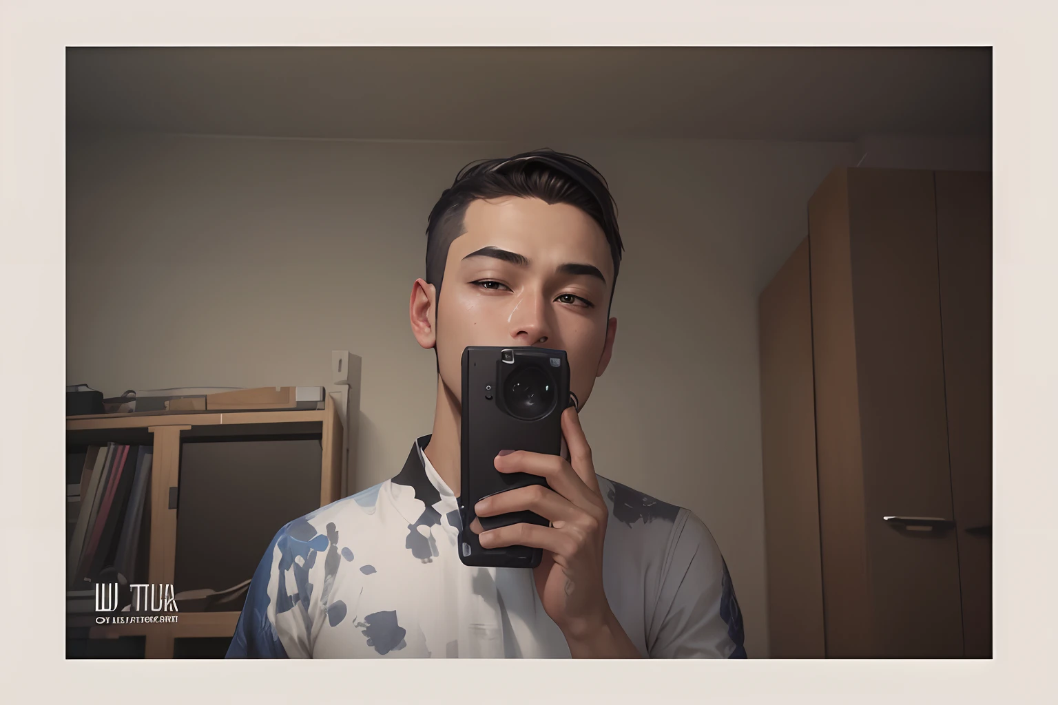 Handsome boy ultra realistic, --v 4