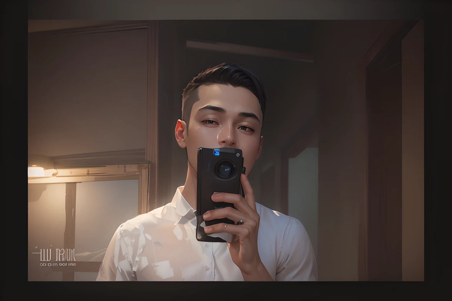 Handsome boy ultra realistic, --v 4