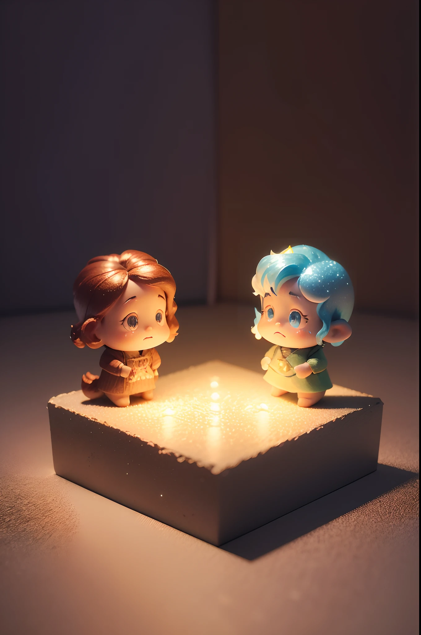 (Pixar style),Cozy small room model, Miniature Figure Models, Right-to-left light source, Rambrandt Lighting, Right-to-left light source, (Isometric view), (top down), Realistic scale, Post-processing, ((Orthogonal perspective)), Super Detail, Realistic, Super realistic, lifelike rendering, Rainbow Color, Glitter