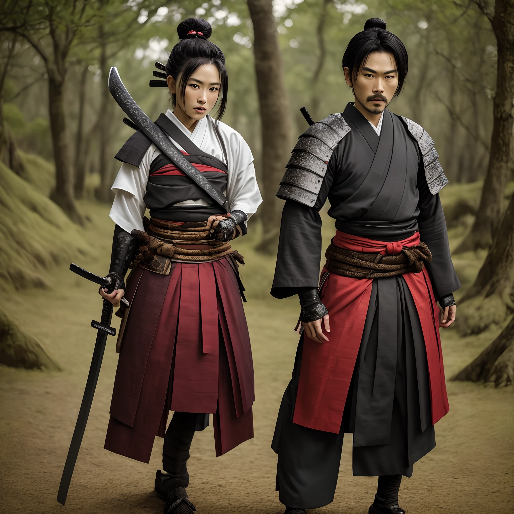 guerreira Samurai sexy