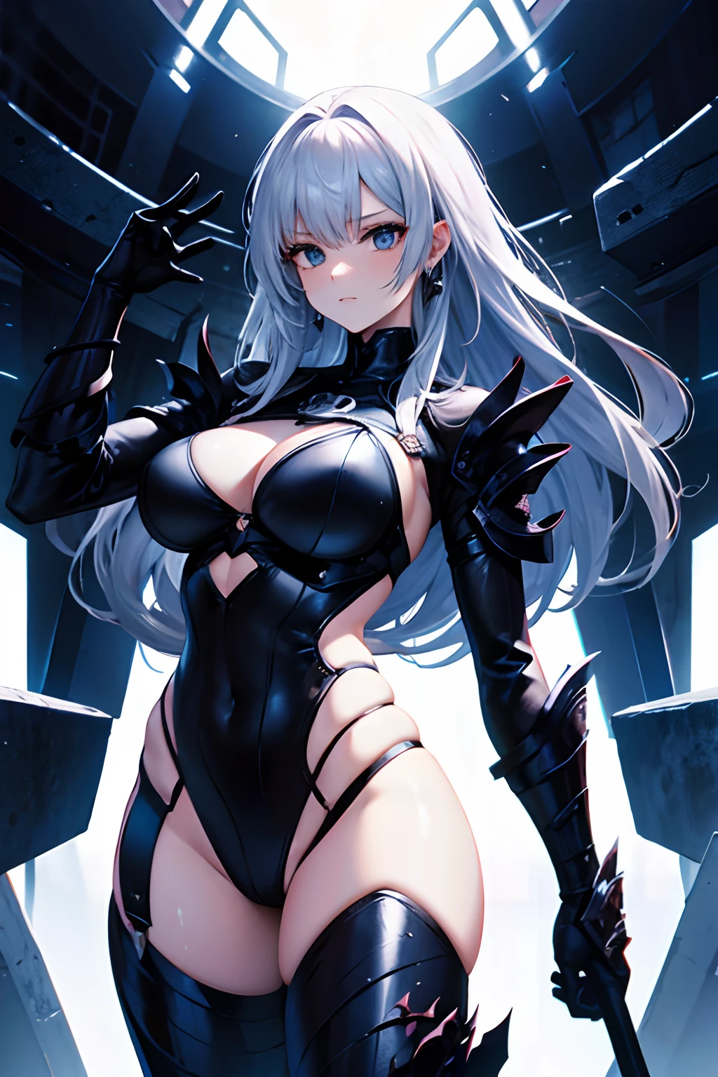 Metal, female, boss