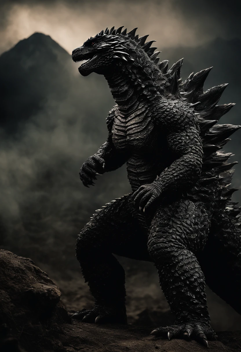 Godzilla,immensity,Spiny armor,salama,laser,Delicate picture