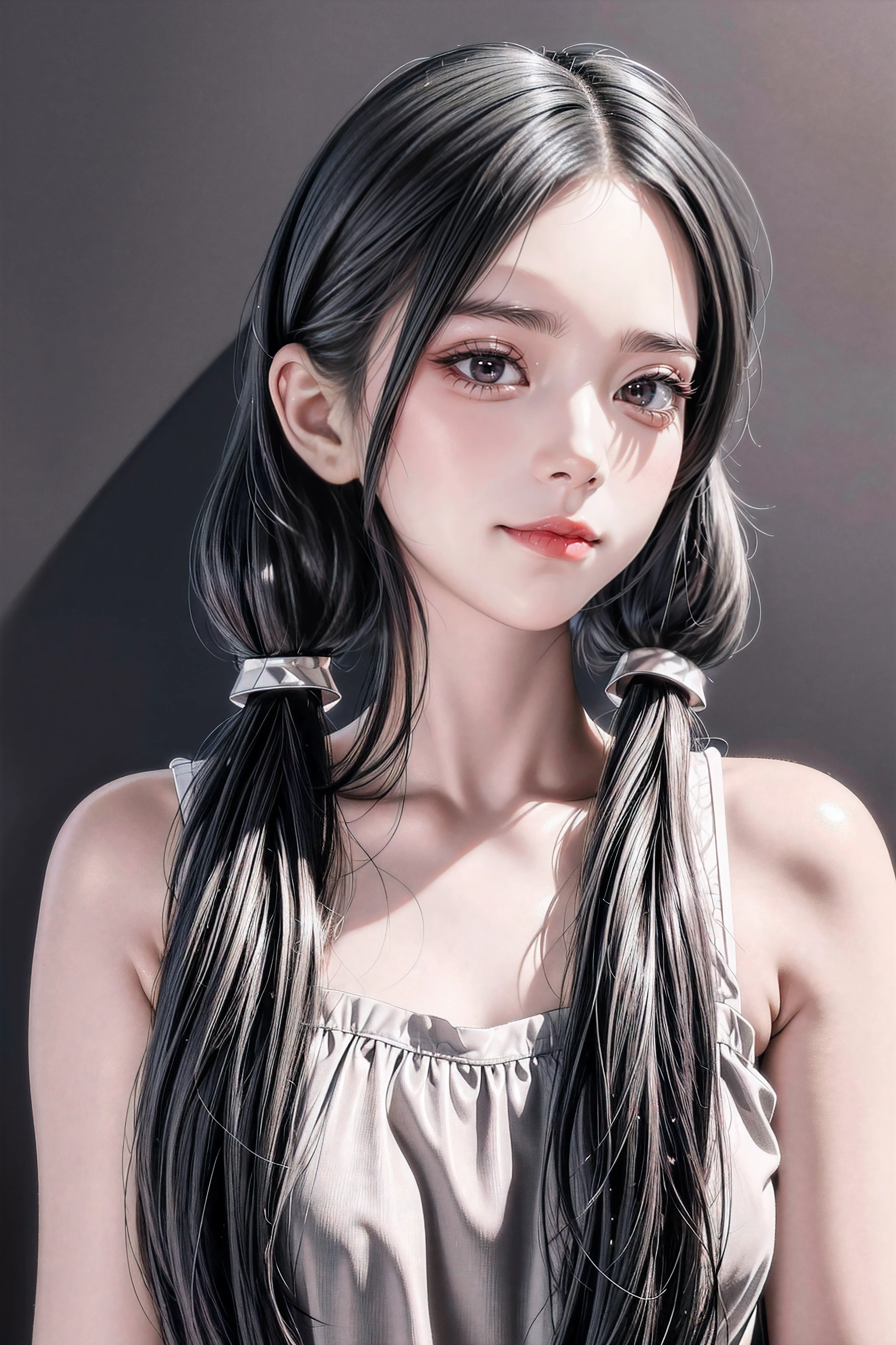 Aviva from Israel,medium (chin-length:1.2) pigtails charcoal hair,Aviva from Israel,medium (chin-length:1.2) pigtails charcoal hair,(16k,raw photo,photo realistic:1.2),shiny skin,detailed skin,detailed face,detailed eyes,detailed nipple,woman,,smile,nude,looking at viewer,(white skin:1.1),
(black eye:1.1),