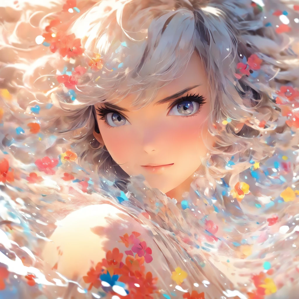 stechu,(white background:1.4), ((tachi-e)), original,(illustration:1.1),(best quality),(masterpiece:1.1),(extremely detailed CG unity 8k wallpaper:1.1), (colorful:0.9),(panorama shot:1.4),(solo:1.2), (ink splashing),(color splashing),((watercolor)), clear sharp focus,{ 1girl standing },((korean style )),flower background,outdoors,rocks, looking at viewer, make happy expressions,soft smile,pure,beautyfull detailed face and eyes,beautyfull intricacy clothing decorative pattern details, black hair,black eyes,colorwater