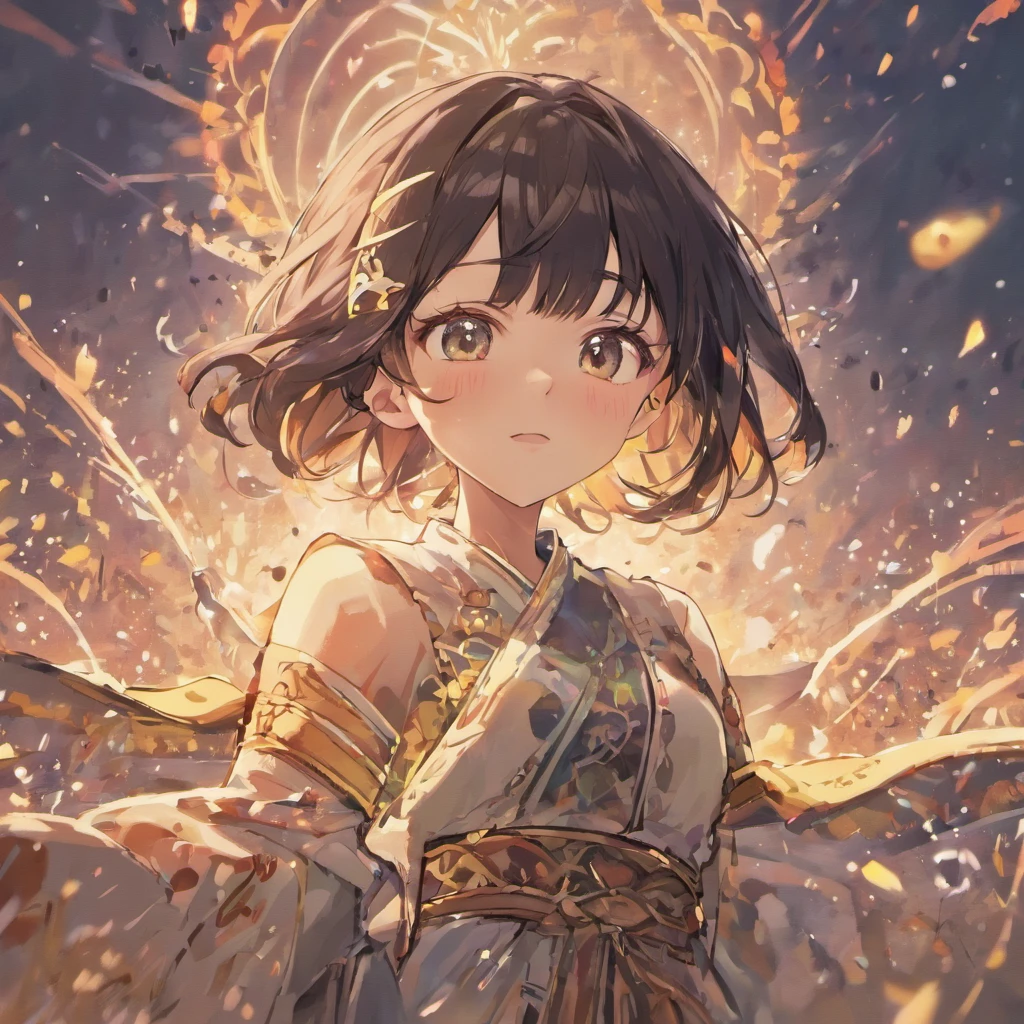 stechu,(white background:1.4), ((tachi-e)), original,(illustration:1.1),(best quality),(masterpiece:1.1),(extremely detailed CG unity 8k wallpaper:1.1), (colorful:0.9),(panorama shot:1.4),(solo:1.2), (ink splashing),(color splashing),((watercolor)), clear sharp focus,{ 1girl standing },((korean style )),flower background,outdoors,rocks, looking at viewer, make happy expressions,soft smile,pure,beautyfull detailed face and eyes,beautyfull intricacy clothing decorative pattern details, black hair,black eyes,colorwater