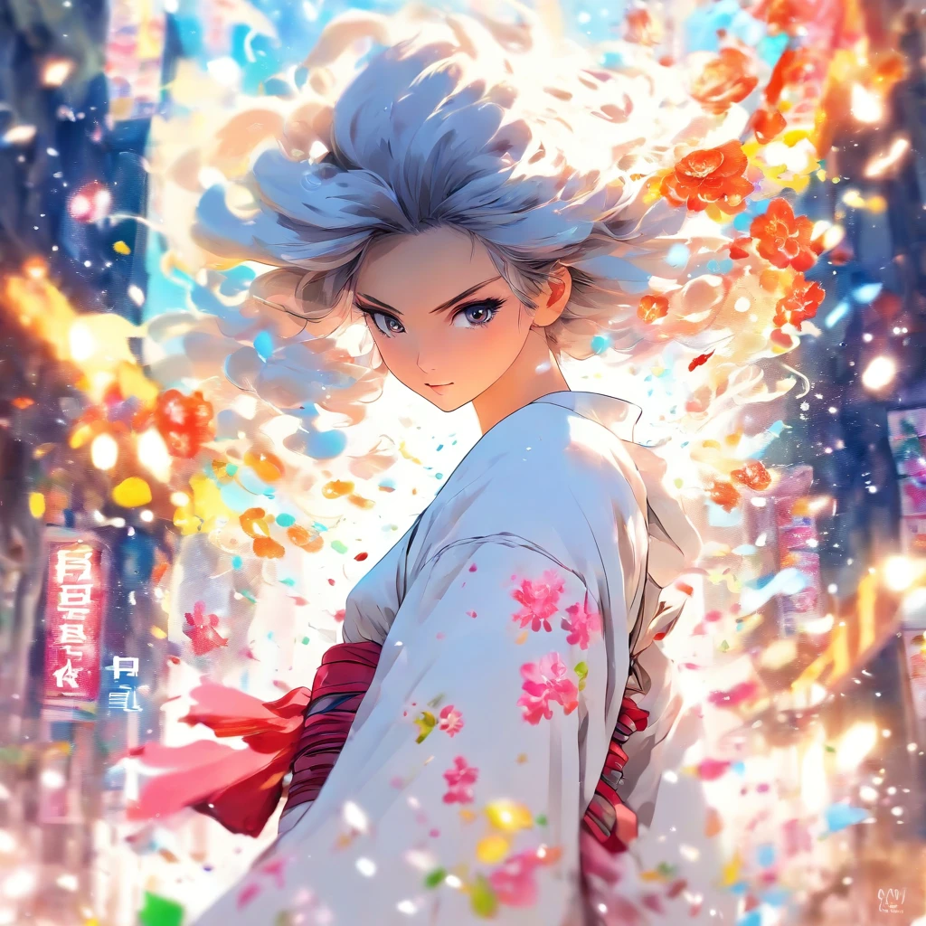 stechu,(white background:1.4), ((tachi-e)), original,(illustration:1.1),(best quality),(masterpiece:1.1),(extremely detailed CG unity 8k wallpaper:1.1), (colorful:0.9),(panorama shot:1.4),(solo:1.2), (ink splashing),(color splashing),((watercolor)), clear sharp focus,{ 1girl standing },((korean style )),flower background,outdoors,rocks, looking at viewer, make happy expressions,soft smile,pure,beautyfull detailed face and eyes,beautyfull intricacy clothing decorative pattern details, black hair,black eyes,colorwater