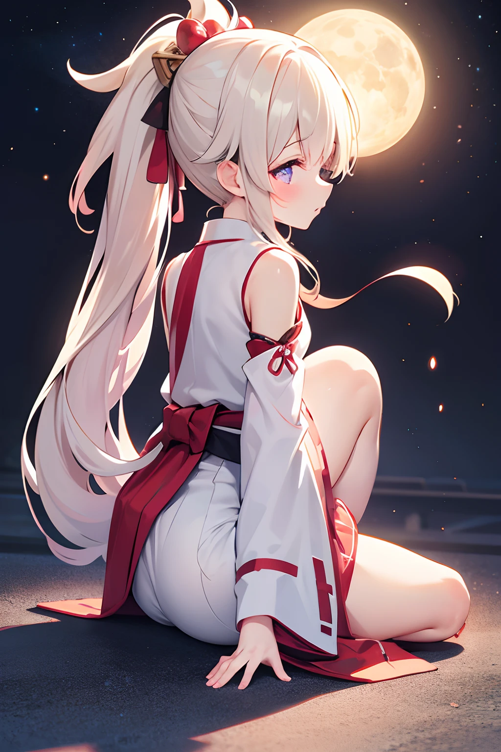 Glowing delicate eyes