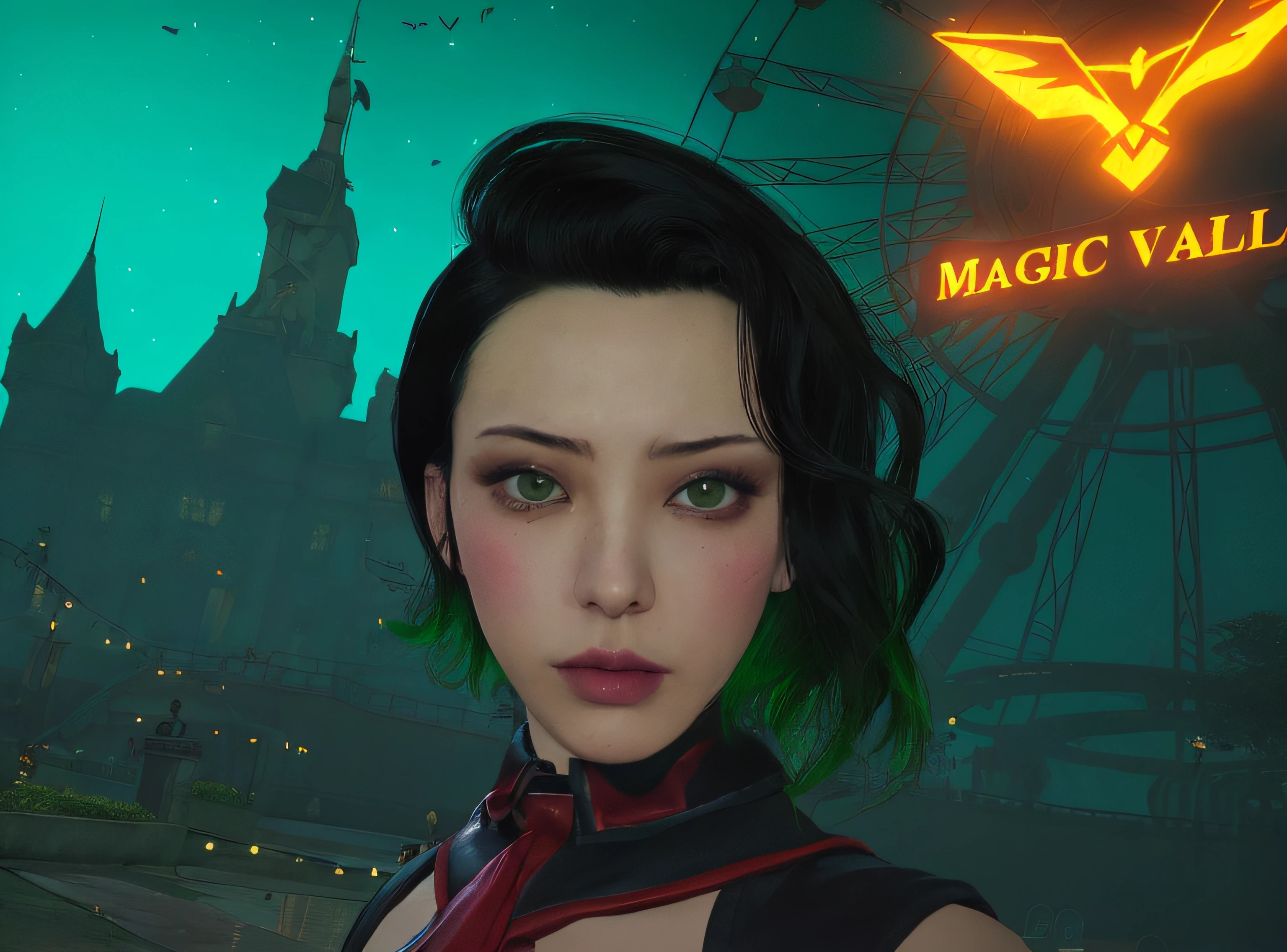(masterpiece, best quality, photo realistic:1.4), (shiny skin), anatomically correct, delicated drawn hands and fingers, Cinematic lighting, physically-based rendering, award-winning, extremely detailed skin, extra detailed face, eyes with beautiful details, Carl Zeiss 85 mm F/1.4, BREAK, 1 girl, solo, cute 24-year-old Japanese girl, Nogizaka idol, Kpop Idol, black hair, semi long straight hair, wearing navy tailored blazer jacket, naval inspired, school emblem on left chest, (white collared shirt with satin fabric striped necktie), mouth closed, (full-faced photograph:1.5), (white background, lighting from forward:1.3), (extreme Close shot, face focus, symmetry photo, view from front), id photo, graduation yearbook,