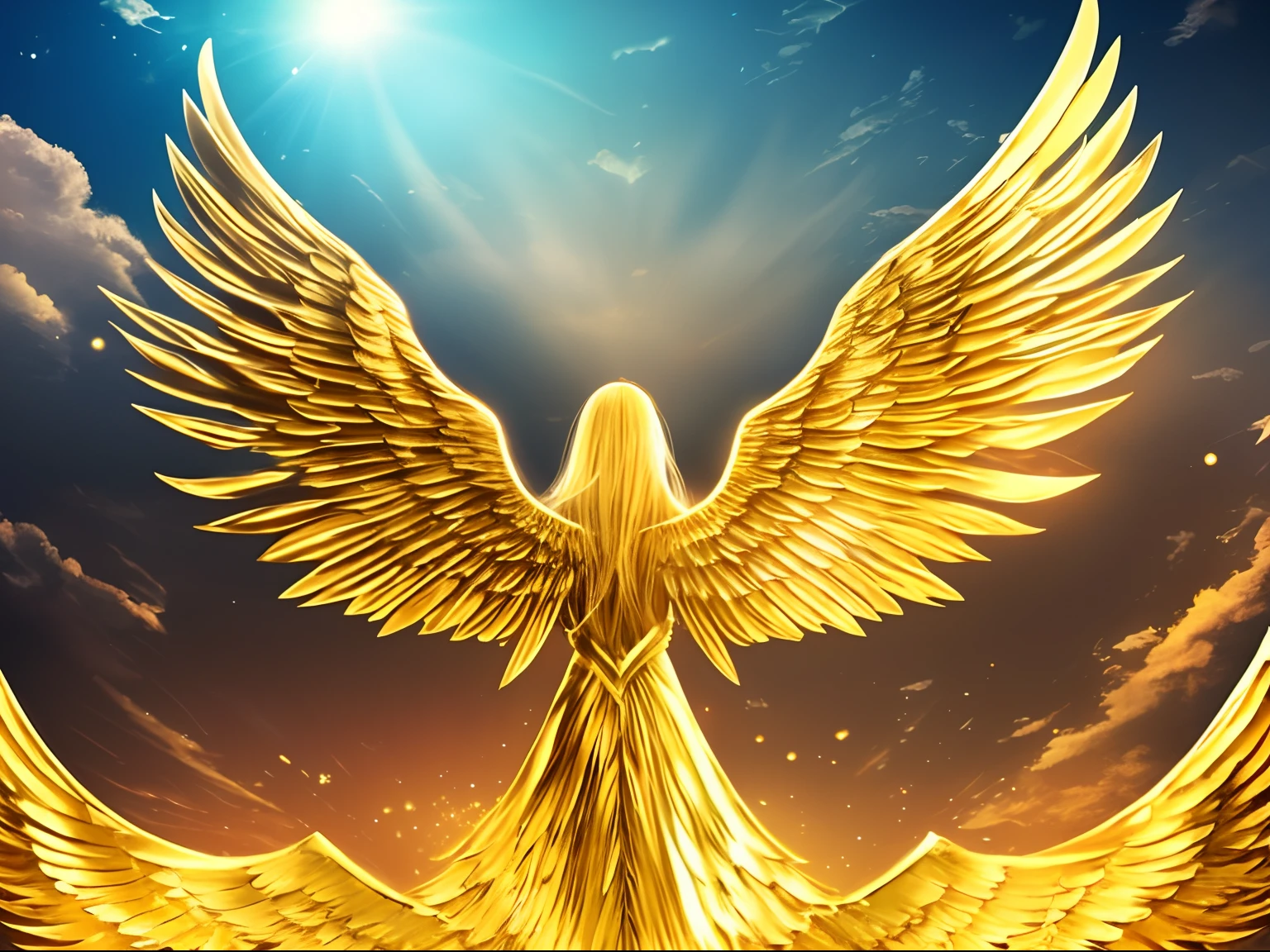 Golden wings