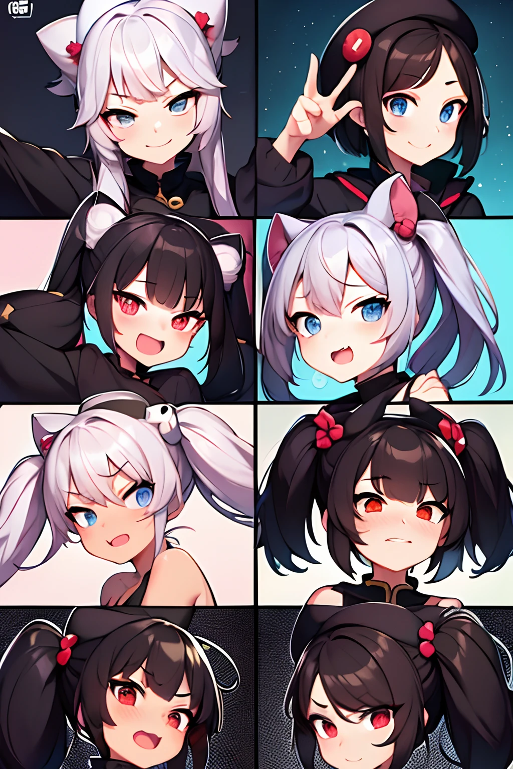 Cute boy avatar,Emoji pack, We look forward to having you participate in Dconrt NyTwoTwotoosersesoteos ,(9 emojis,emoj (beret) gauges,Align arrangement),9 poses and expressions (grieves,astonishment,having fun,exhilarated,big laughter,Mild anger,doubt,Touch your head,Sell moe,wait) ,Anthropomorphic style,Disney style,Black stroke,differentemotions,9 poses and expressions,8K