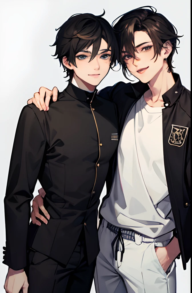 gay male relationship,anime male,yaoi male,gay pose,smiling