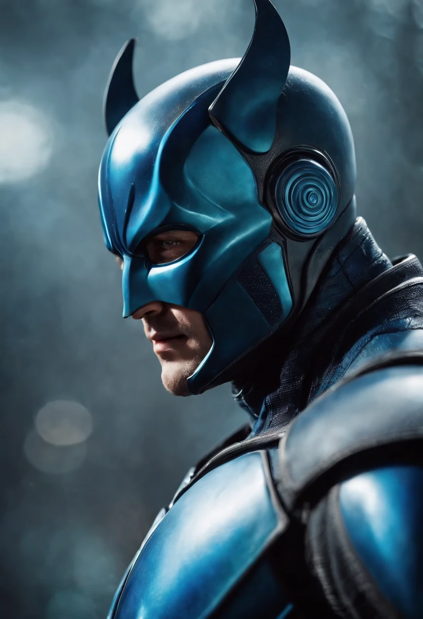 blue beetle movie poster design