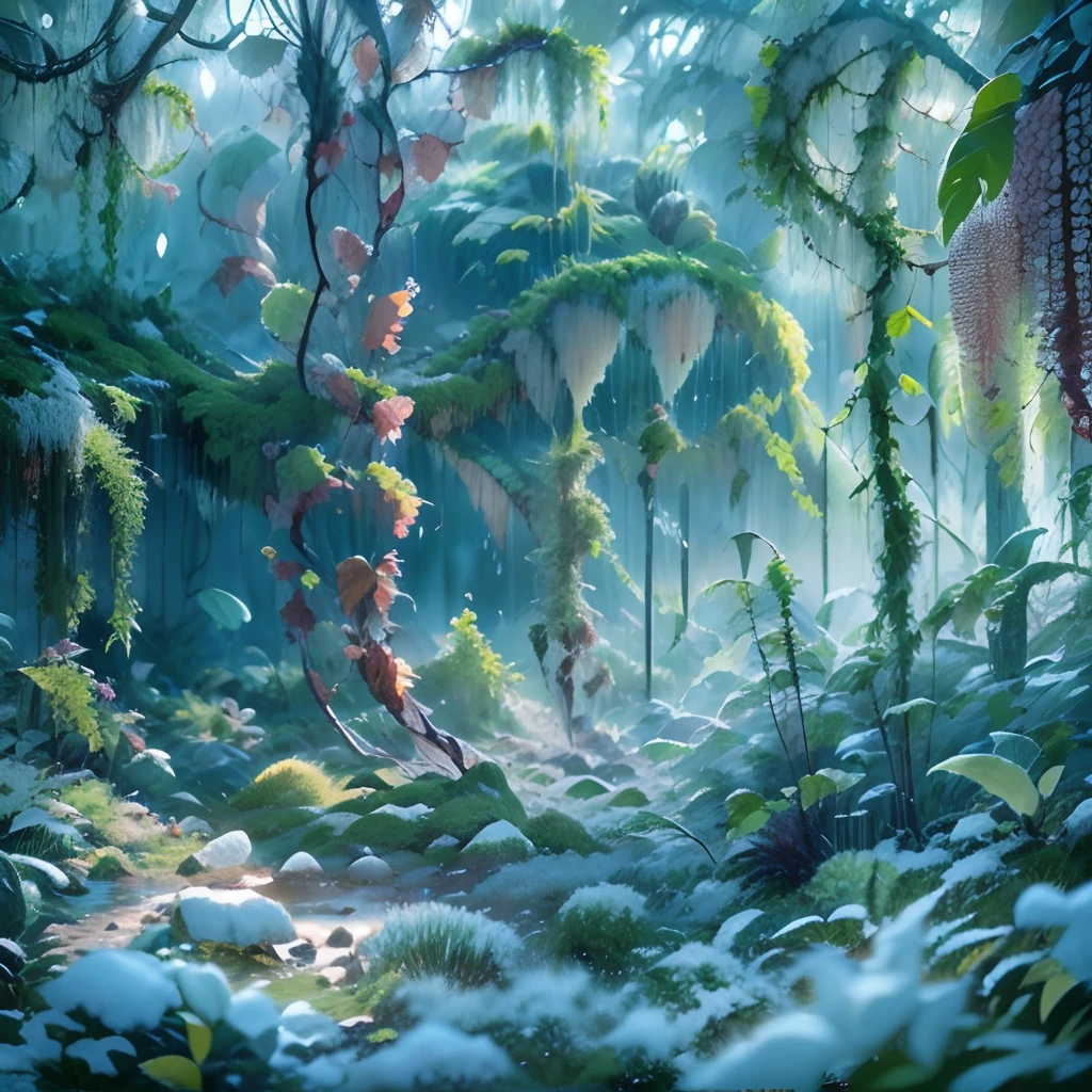 Snow forest, Jungle