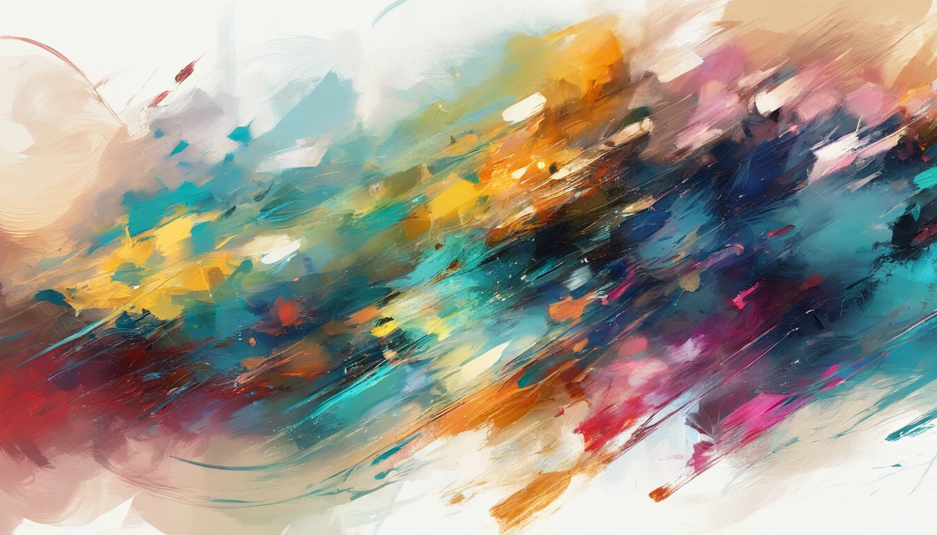 fine art, dusty enviroment, backlight, Jeremy Mann, Carne Griffiths, tired, overwhelmed, textura de tela detallada, rostro triste detallado, detalles claros, textured paint , masterpiece, particles, detailed  abstract, background, high resolution, high quality, colorfull