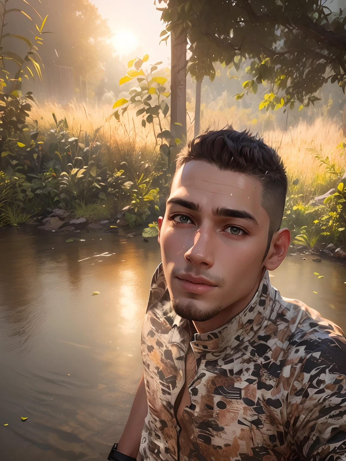 Handsome boy ultra realistic,-v4