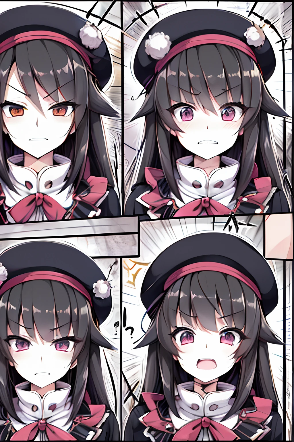 Little fat cat avatar，Emoji pack， We look forward to having you participate in Dconrt NyTwoTwotoosersesoteos ，(9 emojis，emoj (beret) gauges，Align arrangement)，9 poses and expressions (grieves，astonishment，having fun，exhilarated，big laughter，Mild anger，doubt，Touch your head，Sell moe，wait) ，Anthropomorphic style，Disney style，Black stroke，differentemotions，9 poses and expressions，8K