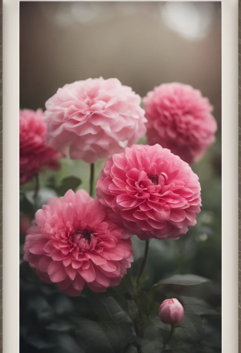 Pink Garden Flower Wallpaper
