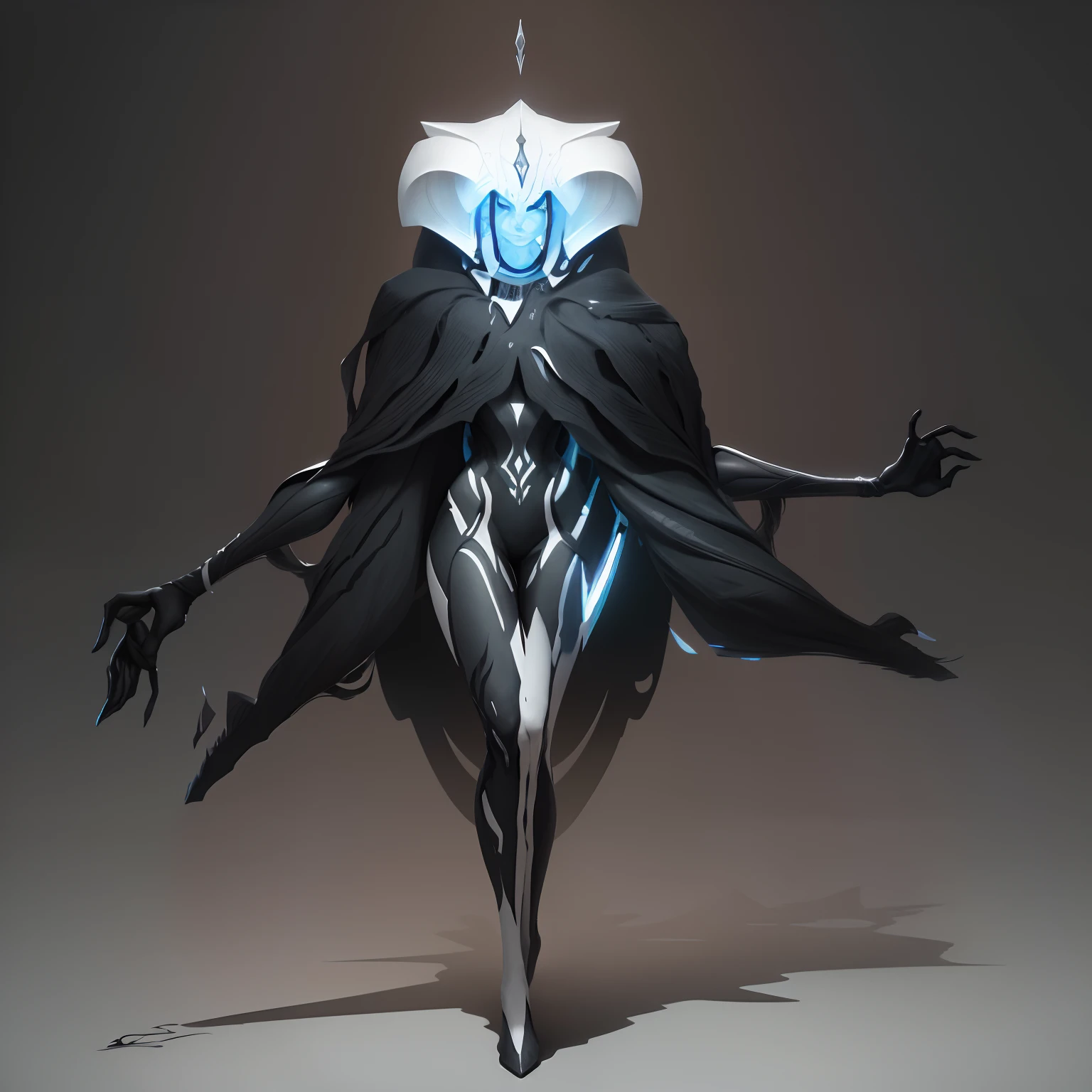 um desenho preto e branco de uma mulher com uma espada, arte conceitual demon soul, Arte conceitual escura de alto contraste, symmetric concept art, arte infestada de warframe, rsrs, arte conceitual sombria, arte do personagem da criatura conceitual, ( ( arte conceitual do personagem ) ), personagem bruxa escura, conceito de corpo inteiro, arte conceitual warframe, arte conceitual arcana