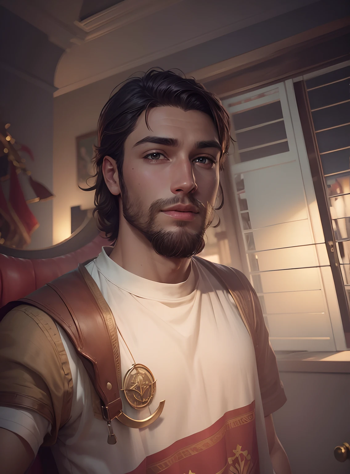 Change background romantic anim handsome boy, realistic face, 8k ultra realistic,
