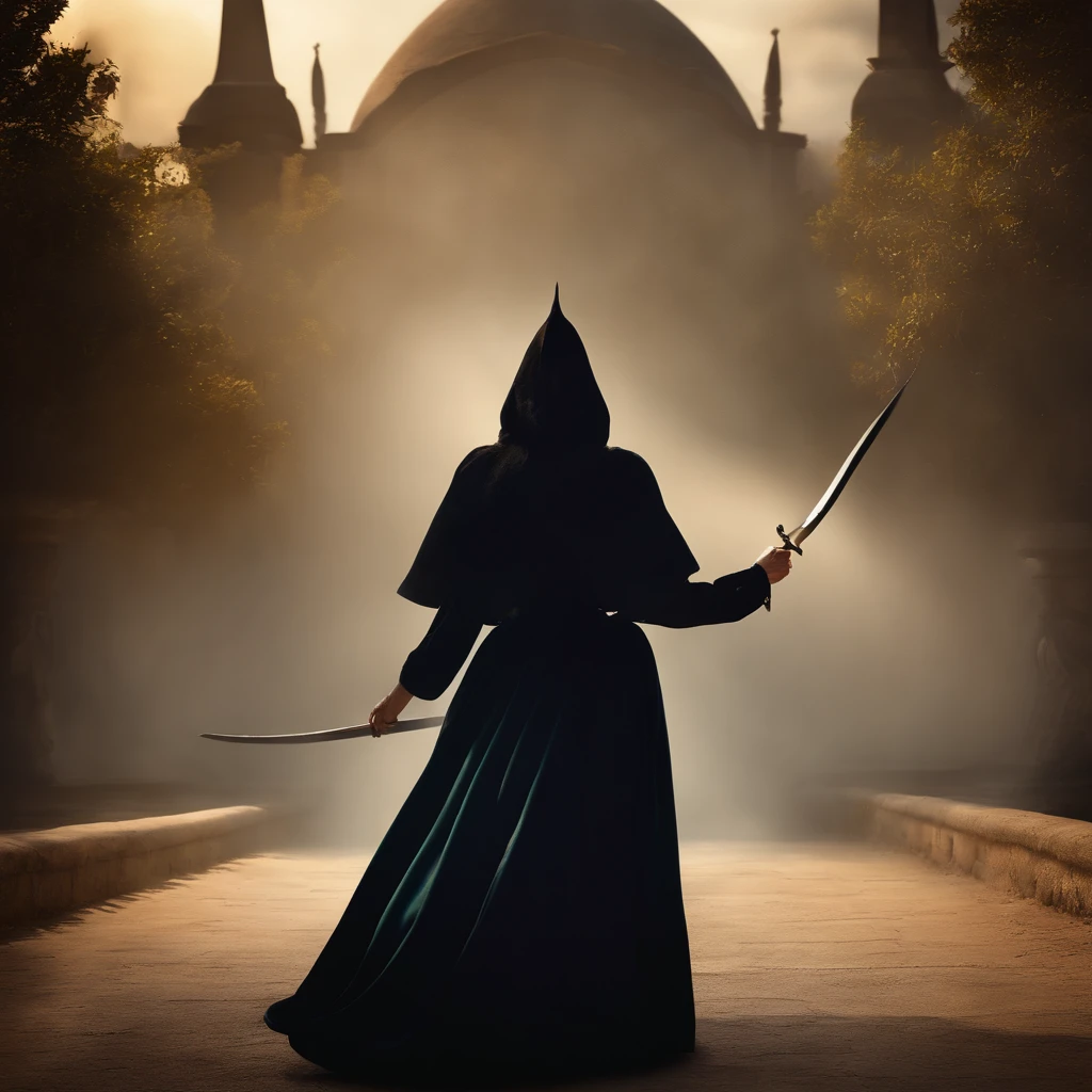 best quality, master part, ultrahigh-resolution, (fotografia realista:1.4), Surrealismo, Semelhante a um sonho,FusionArt, Shadow dancer, magia das sombras, Darkness Control, furtividade, passo da sombra, Umbral spells, hidden blade,