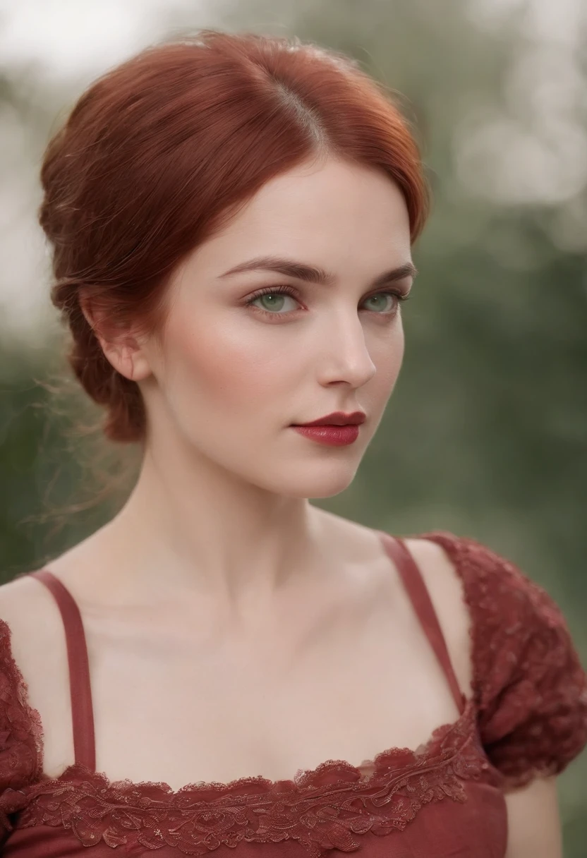 (((Eine tiefe, reddish wound runs across her left cheek))) heller Teint, Frau um 19 Jahre alt, Natural white hair, distinctive green eyes, Kajal tragen, schlank und anmutig, beautiful, Kerzenschein in mittelalterlicher Kulisse, Ultrascharfer Fokus, realistische Aufnahme, mittelalterliche Frauenkleidung, tetradische Farben (Narbe:1.4), curvy