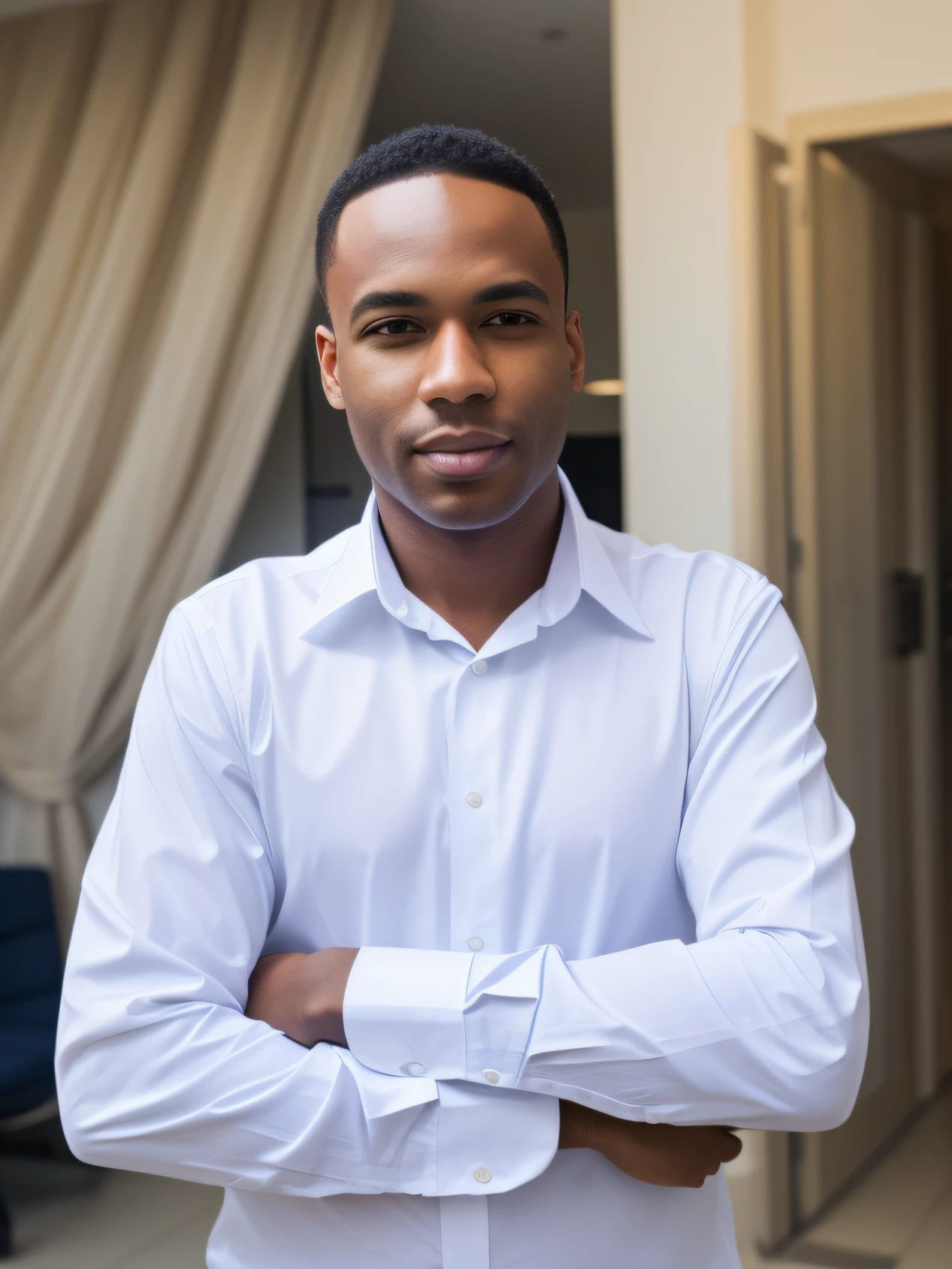 a man wearing a suit