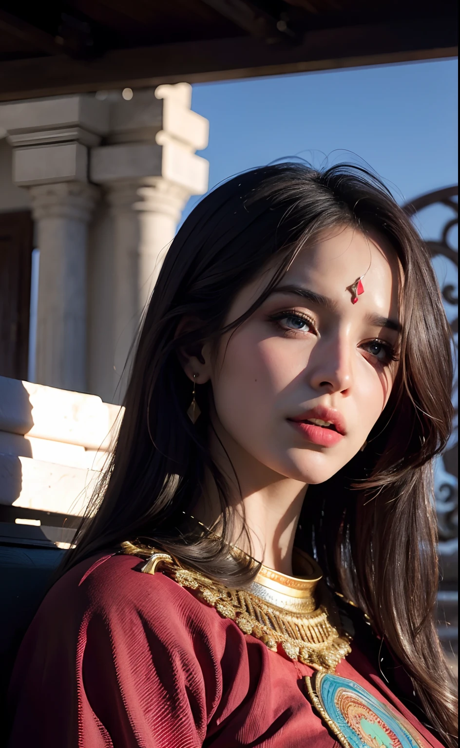 Moroccan caftan traditional outfit different designs hyper realistic super detailed Dynamic shot centerpiece cutscene scenes Epic Legendary Closer portrait Very Beautiful princess face