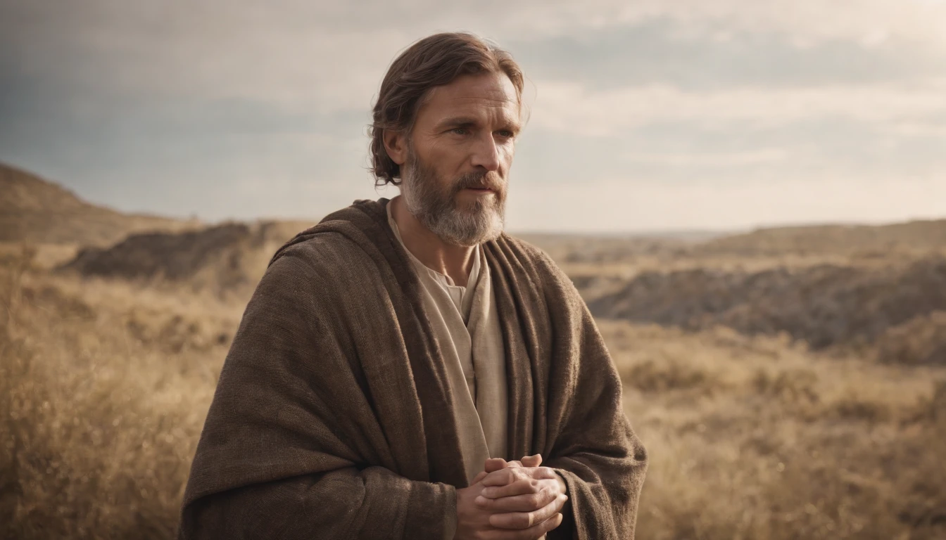 Apostle John disciple of Jesus in 8k