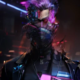 Change dress, cyberpunk handsome boy,do not change face, 8k, ultra realistic,