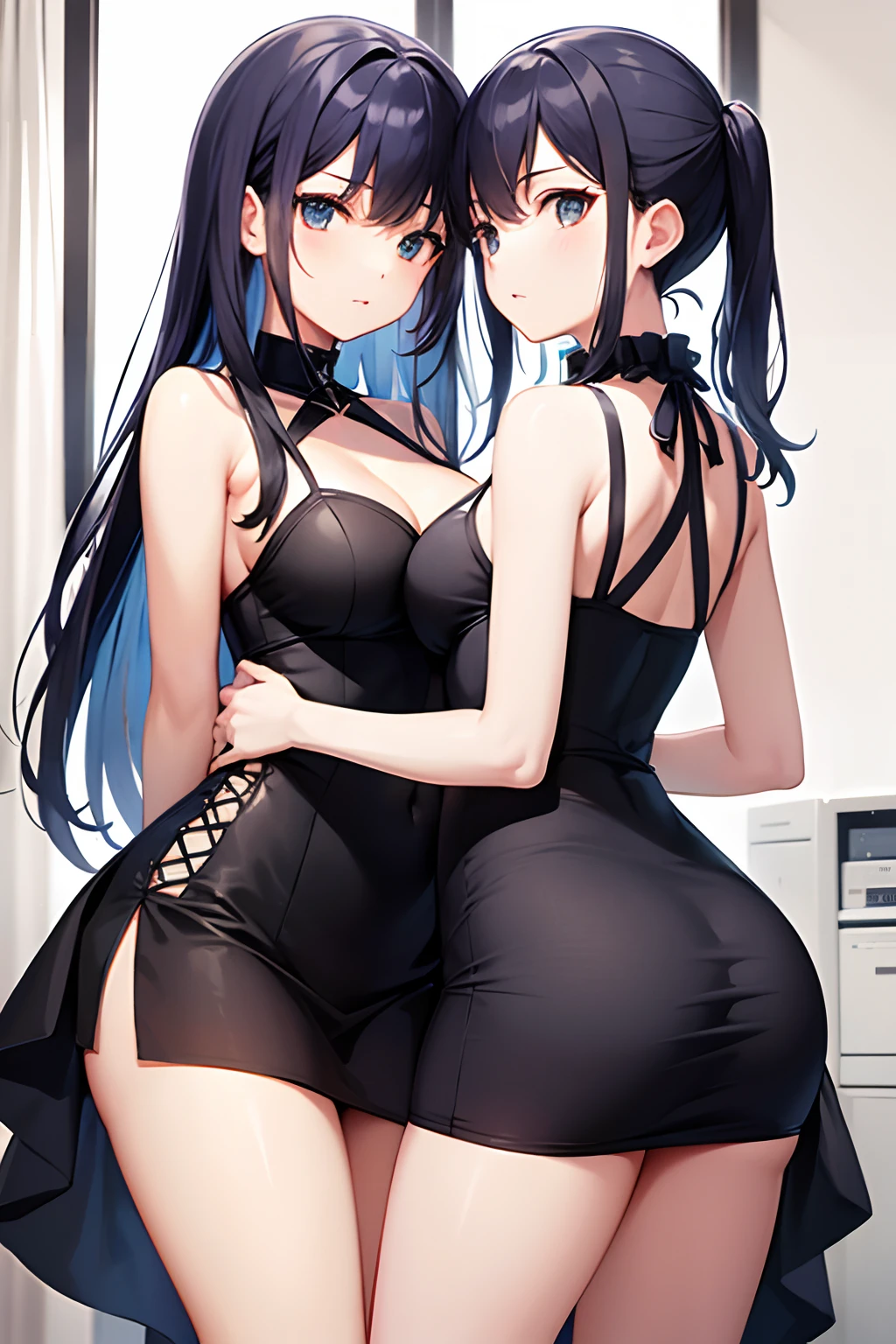 a block、twinsies woman