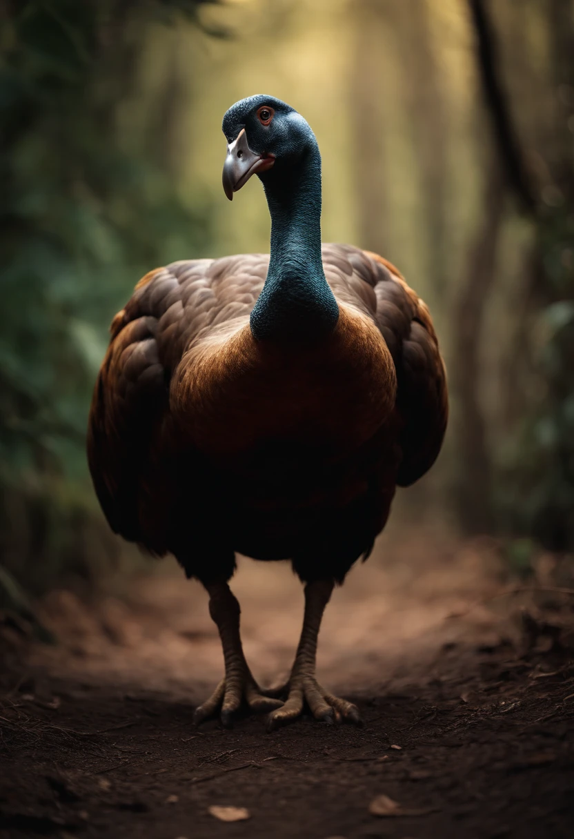 retrato de dodo realista