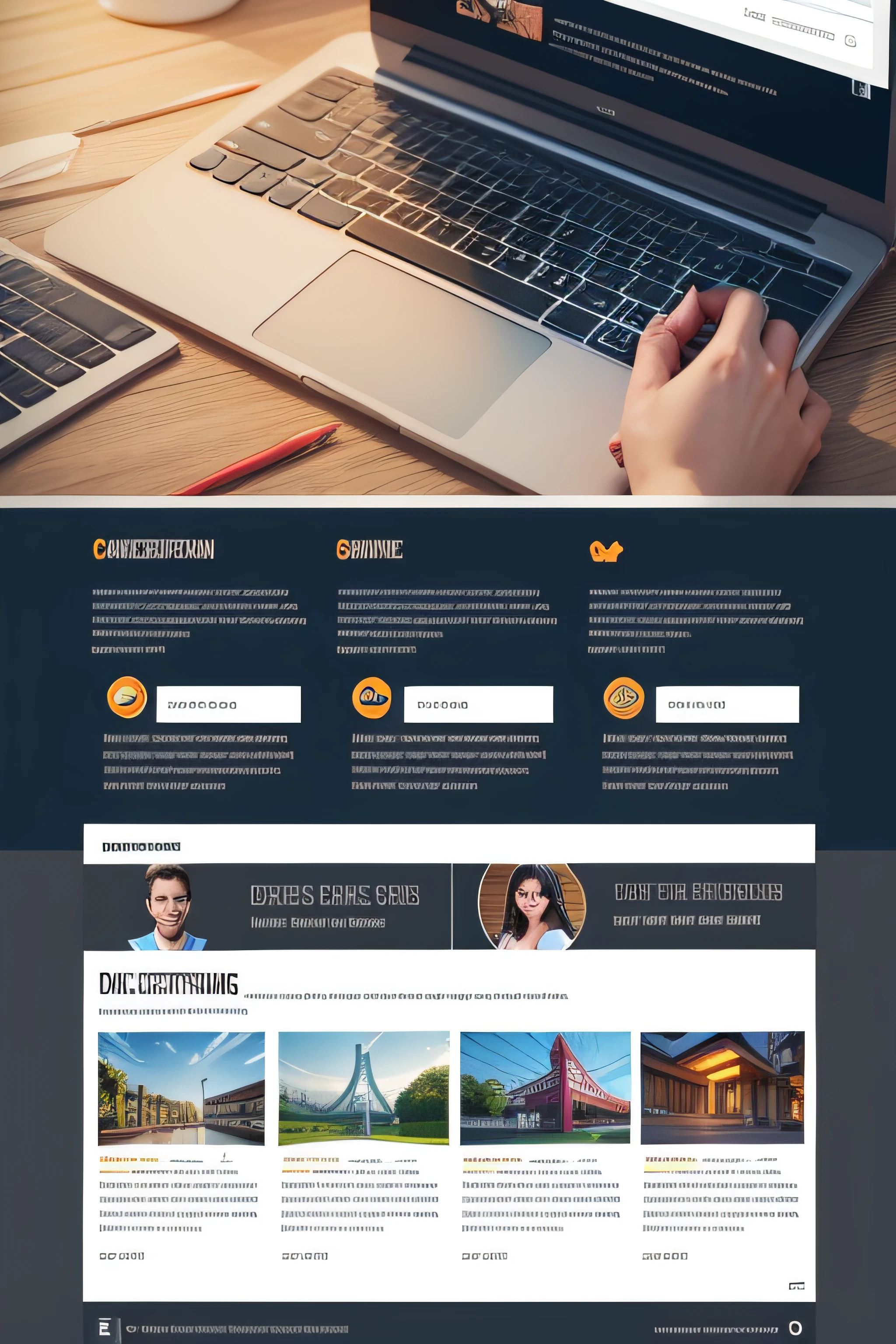 Generate about us page image for digital marketing site