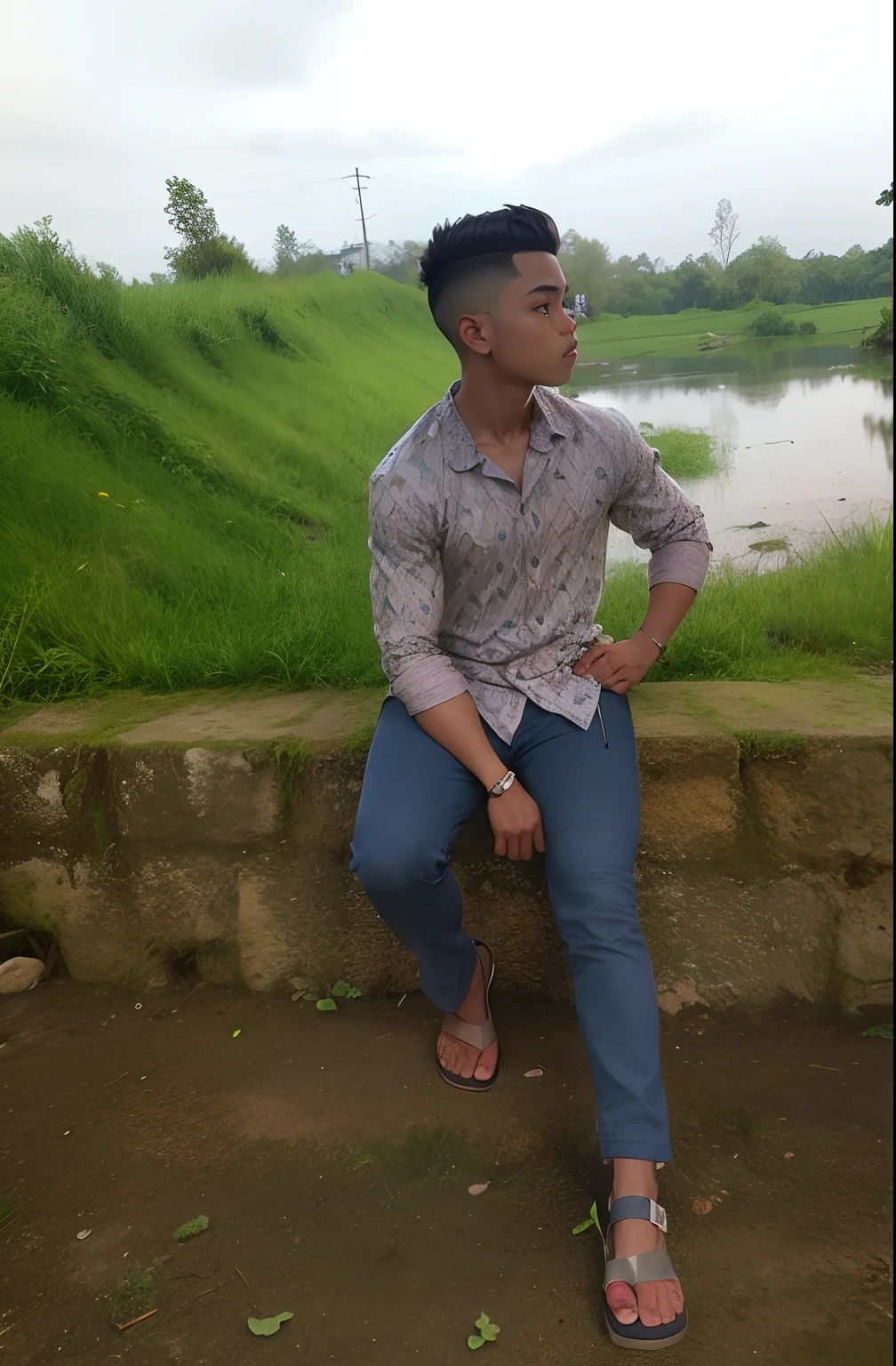 Boy with good body.good hair style.proper face.