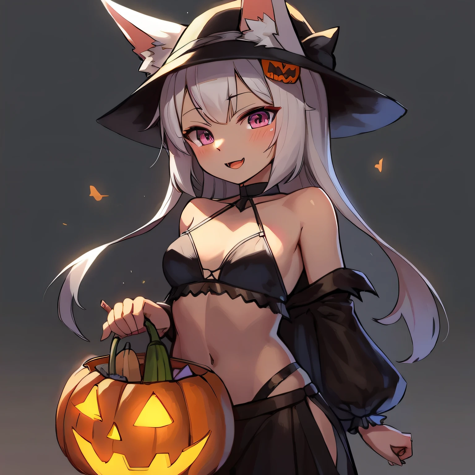 squash、Halloween、terrifying、No background required