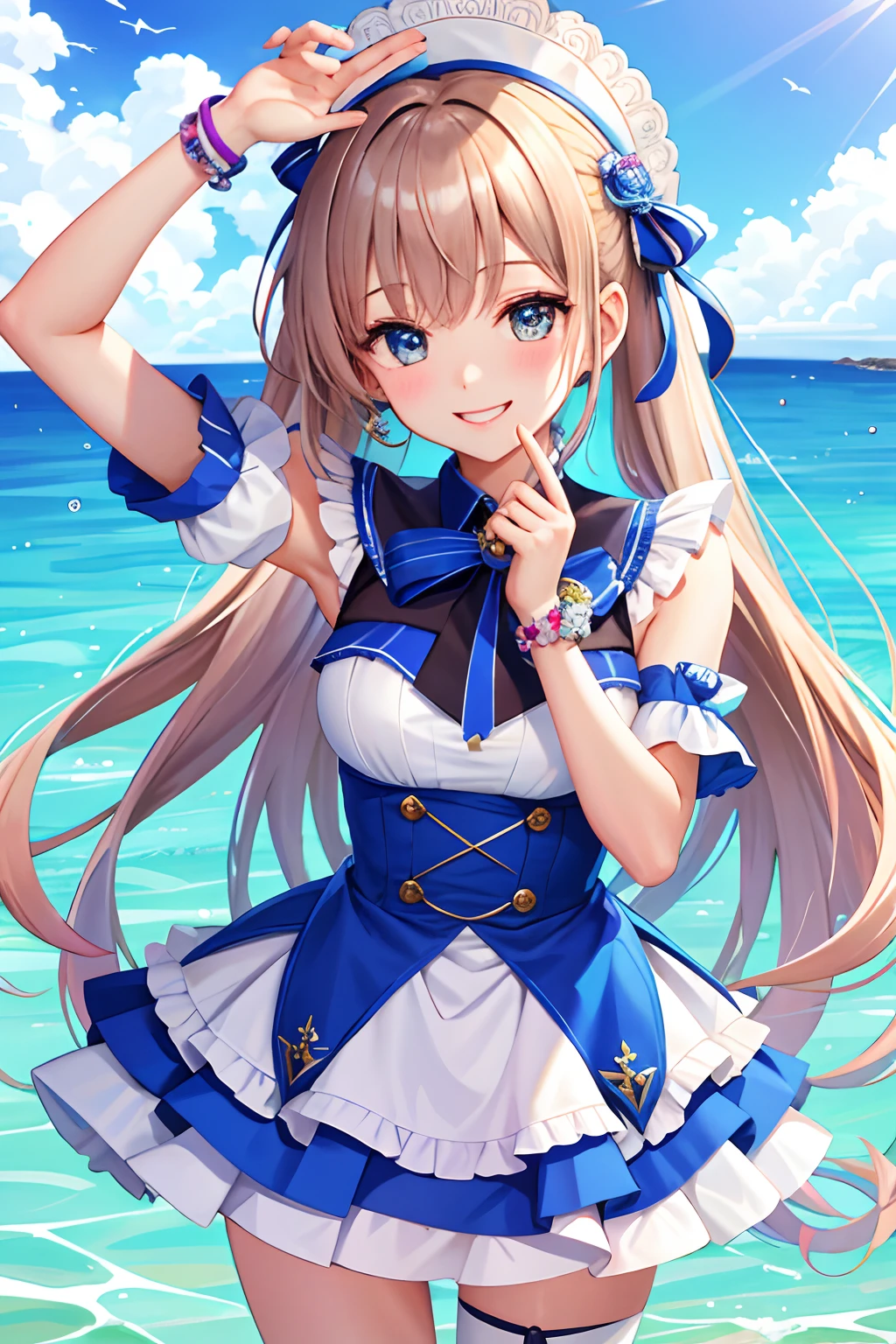 ultra - detailed,tmasterpiece,HighestQuali,1girll,Hands on love letters to you,pov,ssmile,Blushlush,Beautiful