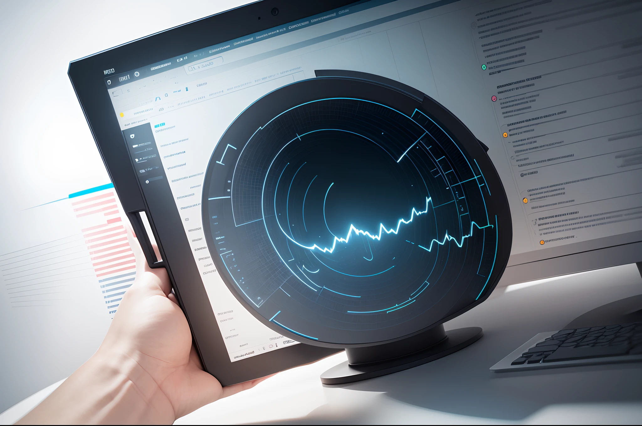 Engaging 3D visualization featuring stunning graphs