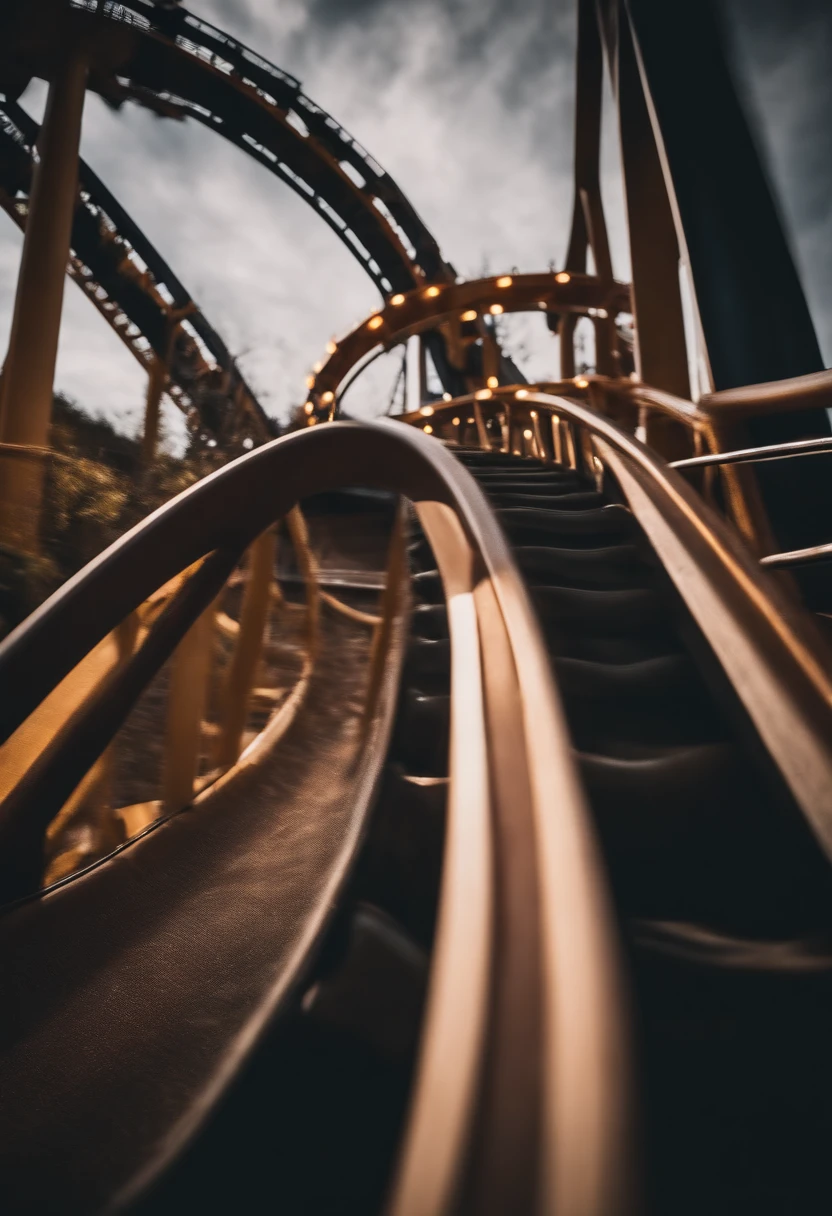 high-speed roller coaster