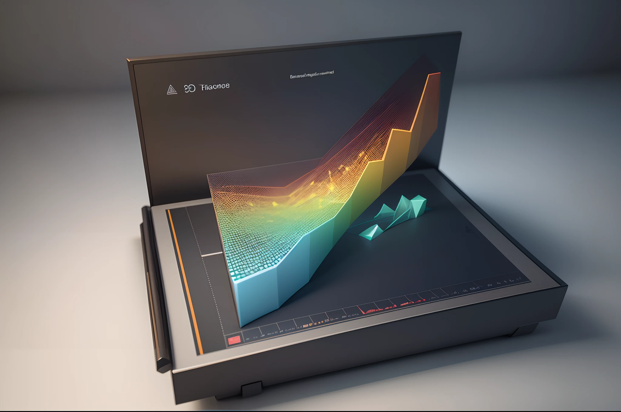 Engaging 3D visualization featuring stunning graphs