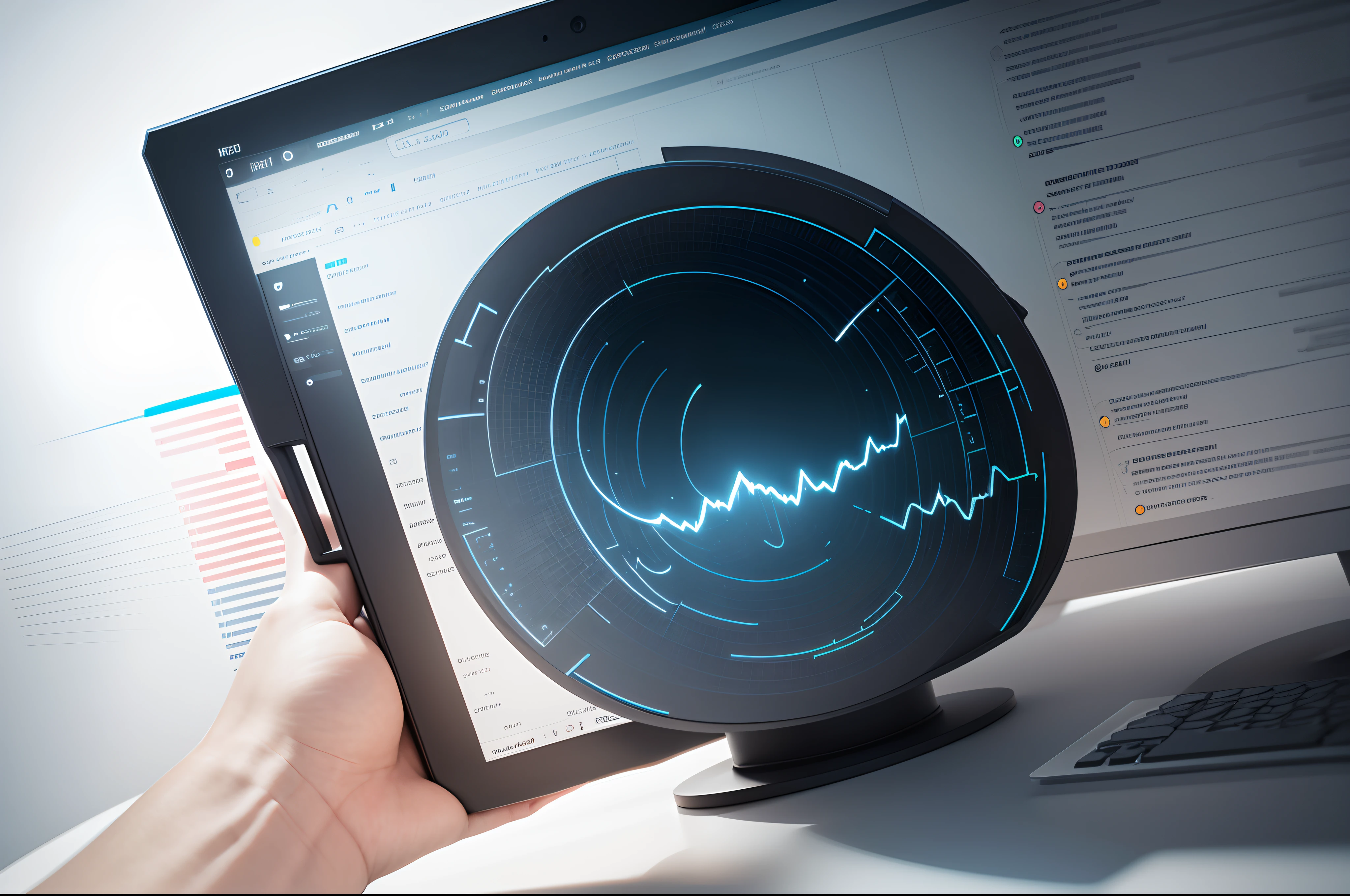 Engaging 3D visualization featuring stunning graphs