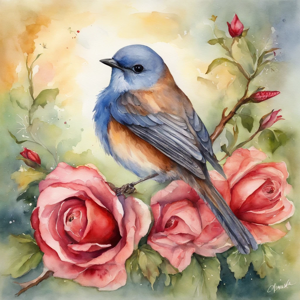 nightingale,rosette,themoon