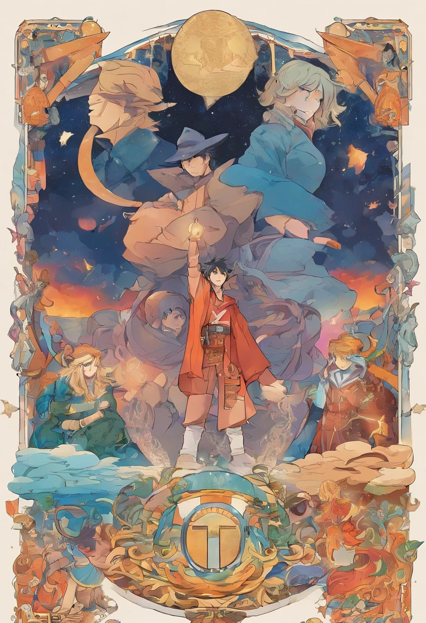 [1] = In a universe where characters from different worlds connected through mysterious portals, Jorge, the shy boy who had overcome his limitations at Banco do Brasil, found himself facing an epic and inspiring journey. He was no longer in his everyday world, mas em uma realidade onde os personagens de Kuroko no Basket, Captain America, Dark Souls, Matrix, Katekyo Hitman Reborn e Sense8 coexistiam.
[2] = Jorge is on top of a high mountain, cercado pelos personagens de Sense8. They are in a collective meditation, sharing your psychic abilities. The setting is a celestial landscape with ethereal colors and interconnected energies.
[3] = A montanha se eleva acima das nuvens, and the horizon extends as far as the eye can see. The sky is full of twinkling stars and magical auroras. The characters of Sense8 are sitting in a circle, em um estado meditativo profundo.
[4] = An atmosphere of serenity and connection permeates the environment. The colors are soft and ethereal, conveying a sense of peace and transcendence. The feeling is that the universe is interconnected in deep and mysterious ways.
[5] = Pintura.
[6] = Pintura em aquarela com tons suaves e detalhes precisos das estrelas e auroras. --ar 16:9 --v niji