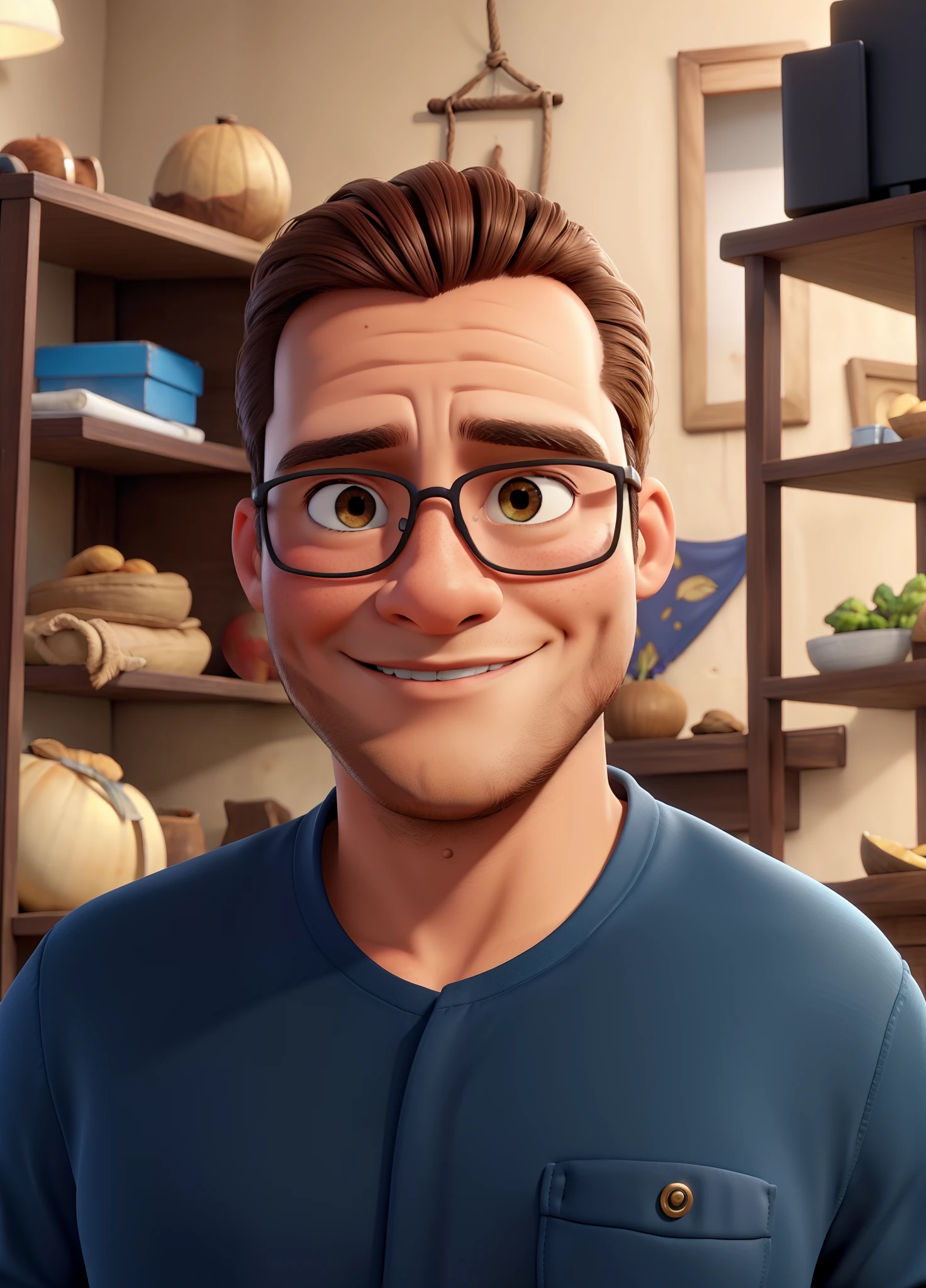 tom da pele marrom