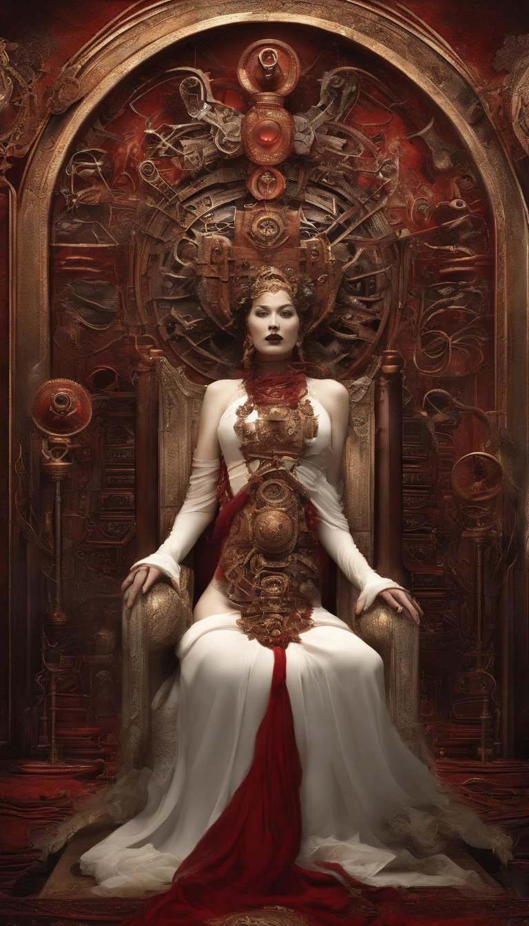 (cuerpo completo), extraterrestrial alien female similar to Lihö-Minaa princess of the people of the planet mül  ,vestida de traje de noche corto, engarzado con oro refulgente, priedras preciosas de colores y diamantes, (se encuentra en centro de control de estacion espacial),detalles intrincados de la maquina de alta calidad), estilo cinematografico, nitidez absoluta, imagen 8k.(obra maestra).fondos de pantalla, ultra detallado.