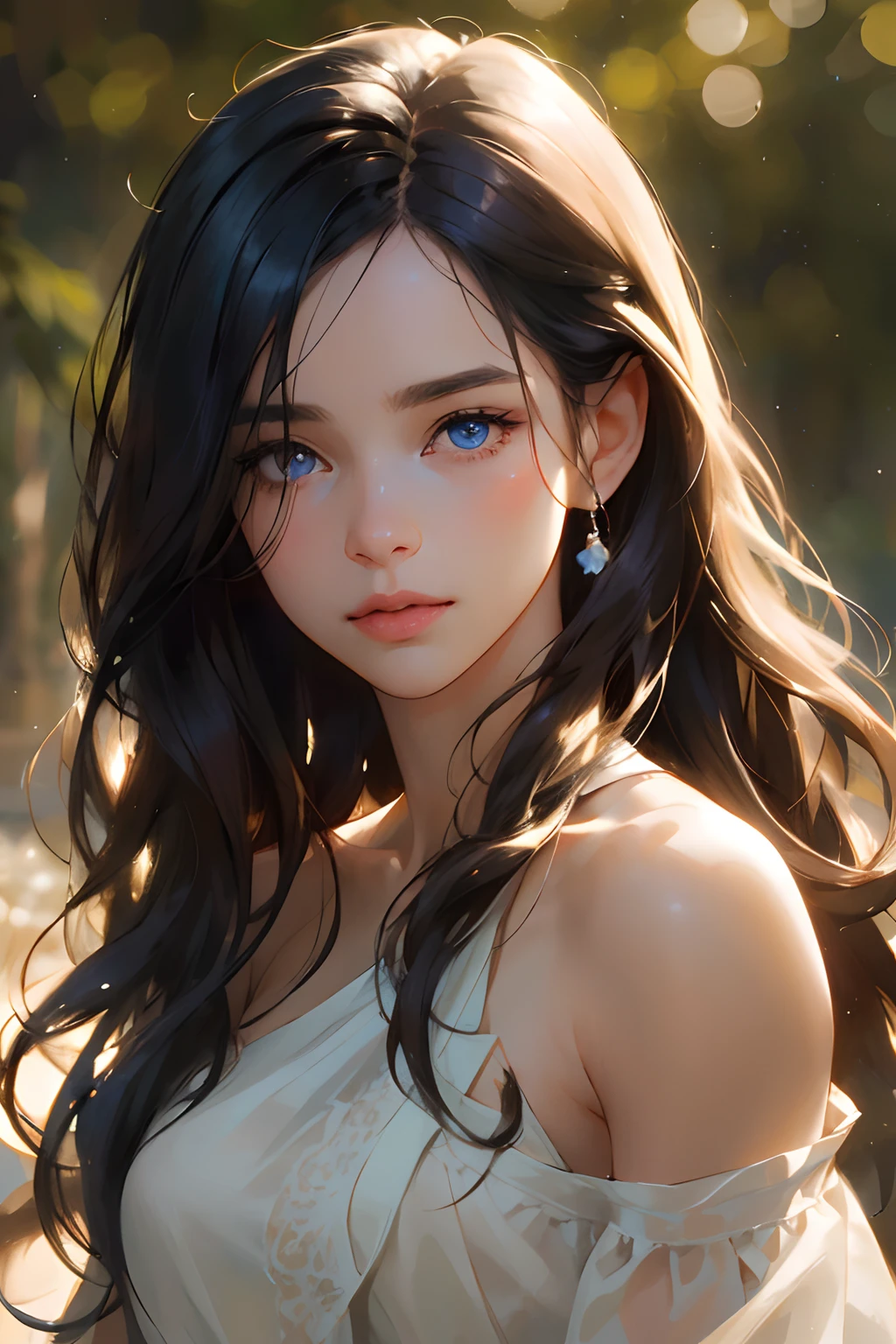 (hig彼st quality、8k、32k、masterpiece)、(Realistic)、(Realistic:1.2)、(High resolution)、Very detailed、Very beautiful face and eyes、1 girl、Delicate body、(hig彼st quality、Attention to detail、Rich skin detail)、(hig彼st quality、8k、Oil paint:1.2)、Very detailed、(Realistic、Realistic:1.37)、Bright colors、Full Body Shot