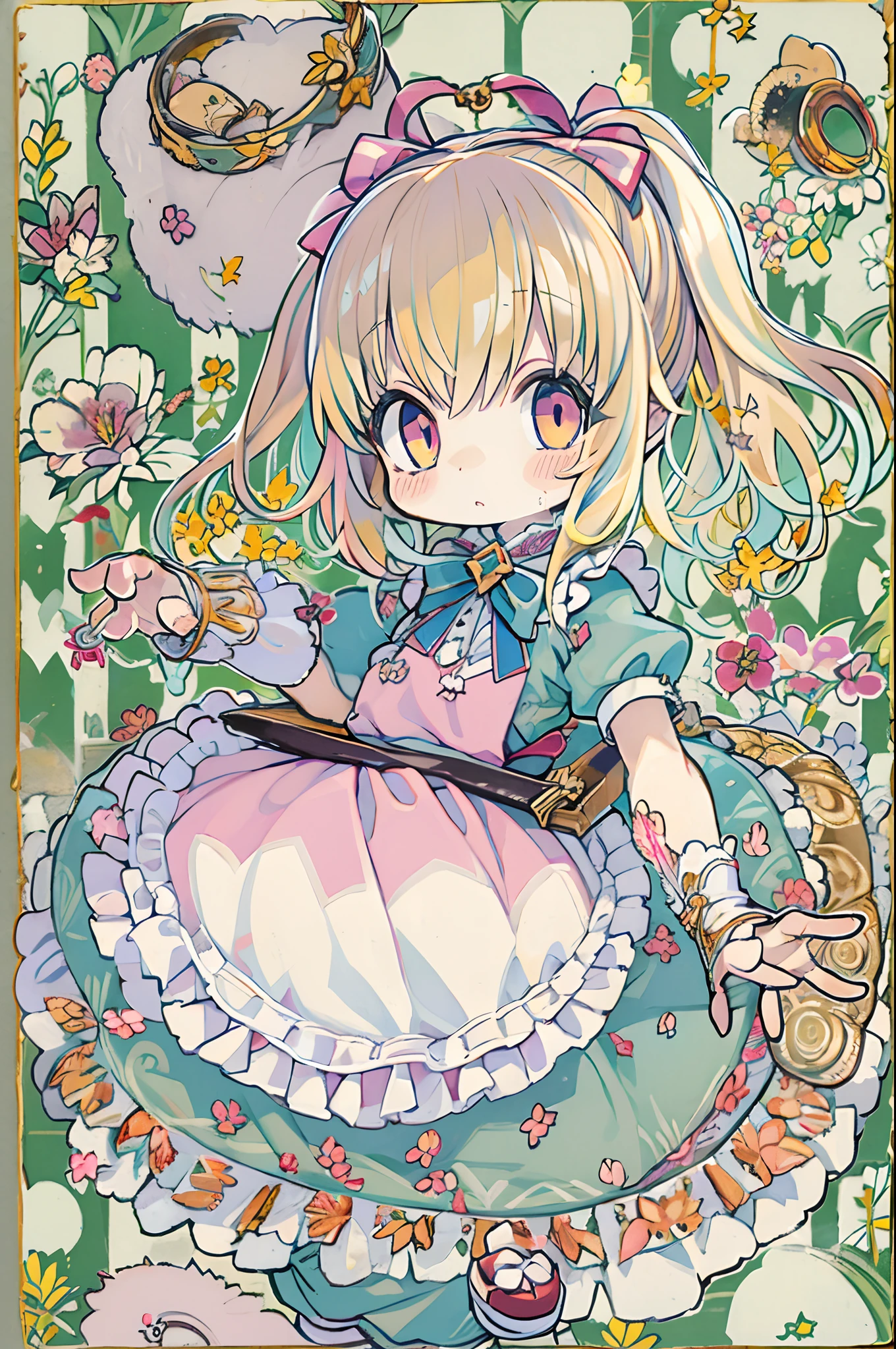 Alice \(Alice in Wonderland\),kawaii、tiny girl、